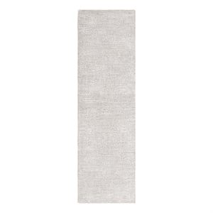 Safavieh Mirage 2'-3&quot x 8'-0&quot Wool Hand Tufted Rug in Ivory / Gray