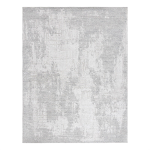 Safavieh Mirage 10'-0&quot x 14'-0&quot Wool Hand Loomed Rug in Silver / Gray