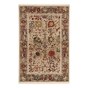 Safavieh 3'-3&quot x 4'-10&quot Power Loomed Rug in Beige / Taupe