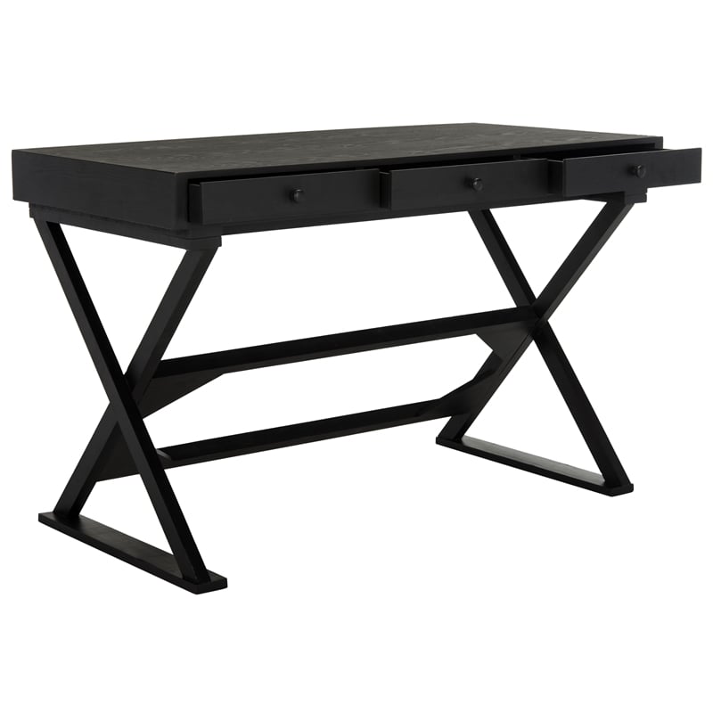 Safavieh Gilbert Wood Desk in Black