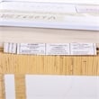 Safavieh Tojo Cane Roundback Wood Counter Stool in Natural / White