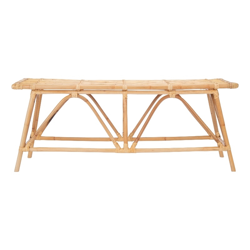 Safavieh Montgomery Rattan Coffee Table  in Natural