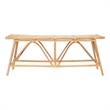 Safavieh Montgomery Rattan Coffee Table  in Natural