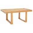 Safavieh Juri Rectangle Rattan Coffee Table  in Natural