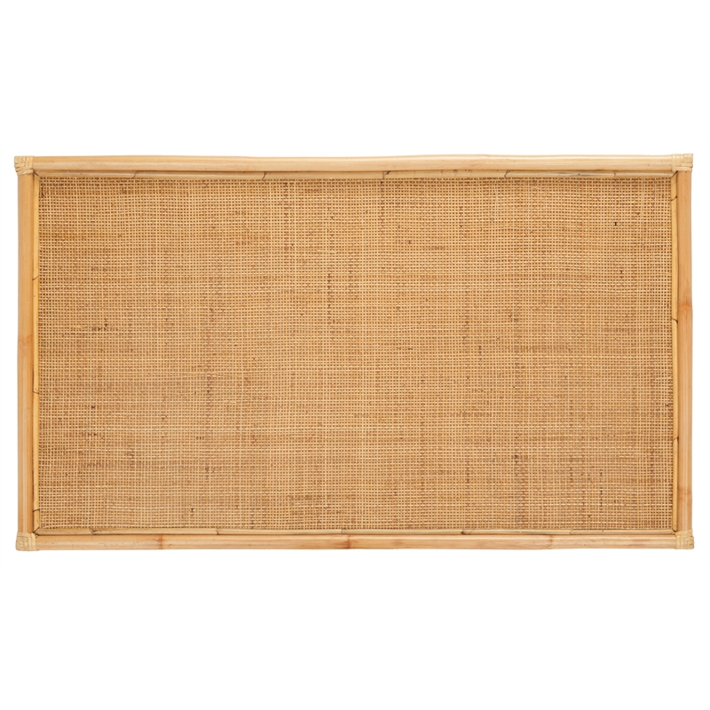 Safavieh Juri Rectangle Rattan Coffee Table  in Natural