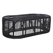 Safavieh Jabez Oval Rattan Coffee Table in Black