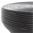 Safavieh Heimdall Round Rattan Coffee Table  in Black