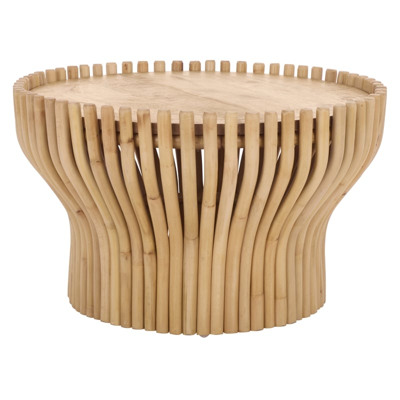 Safavieh Arlianis Rattan Coffee Table  in Natural