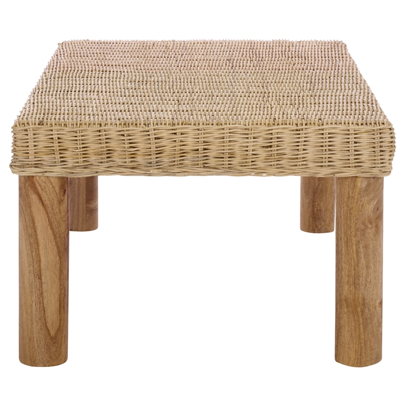 Safavieh Shazza Weaved Wood Coffee Table in Natural
