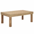 Safavieh Shazza Weaved Wood Coffee Table in Natural