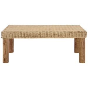 Safavieh Shazza Weaved Wood Coffee Table in Natural
