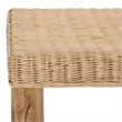Safavieh Shazza Weaved Wood Coffee Table in Natural