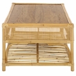 Safavieh Webster Rectangle Wood Coffee Table  in Natural