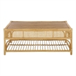 Safavieh Webster Rectangle Wood Coffee Table  in Natural