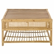 Safavieh Webber Square Wood Coffee Table in Natural