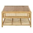 Safavieh Webber Square Wood Coffee Table in Natural