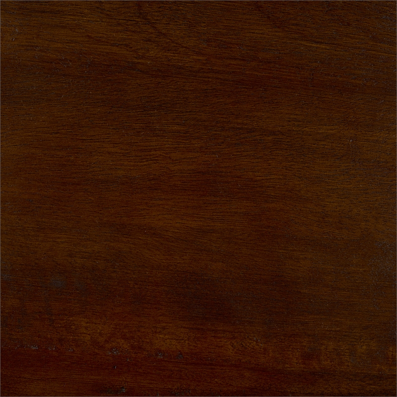 Safavieh Lusine Round Wood Coffee Table in Brown