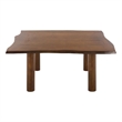 Safavieh Banco Wood Coffee Table in Brown