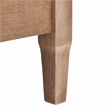 Safavieh Martinique Wood Patio Armchair in Natural / Gray