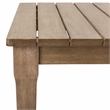 Safavieh Martinique Wood Patio Coffee Table in Natural
