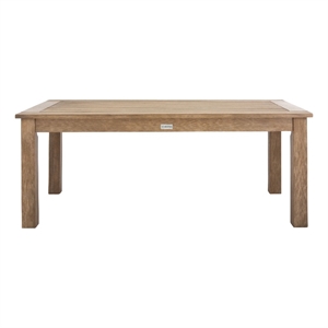 Safavieh Santa Cruz Wood Patio Coffee Table  in Natural