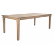 Safavieh Dominica Wood Outdoor Dining Table in Natural