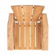 Safavieh San Juan Brazilian Wood Adirondack Chair in Natural