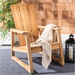 Safavieh San Juan Brazilian Wood Adirondack Chair in Natural