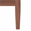 Safavieh Payden Wood Outdoor Accent Chair  in Natural / White