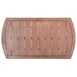 Safavieh Payden Wood Outdoor Coffee Table in Natural