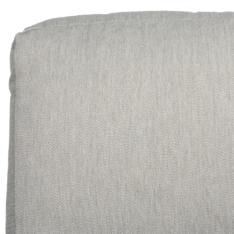 Safavieh Brutus Wood and Iron Rocking Chair in White / Light Gray