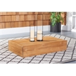 Safavieh Kauai Brazil Wood Coffee Table  in Natural