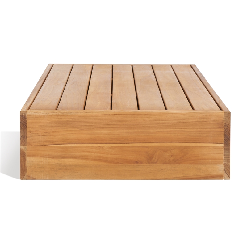 Safavieh Kauai Brazil Wood Coffee Table  in Natural