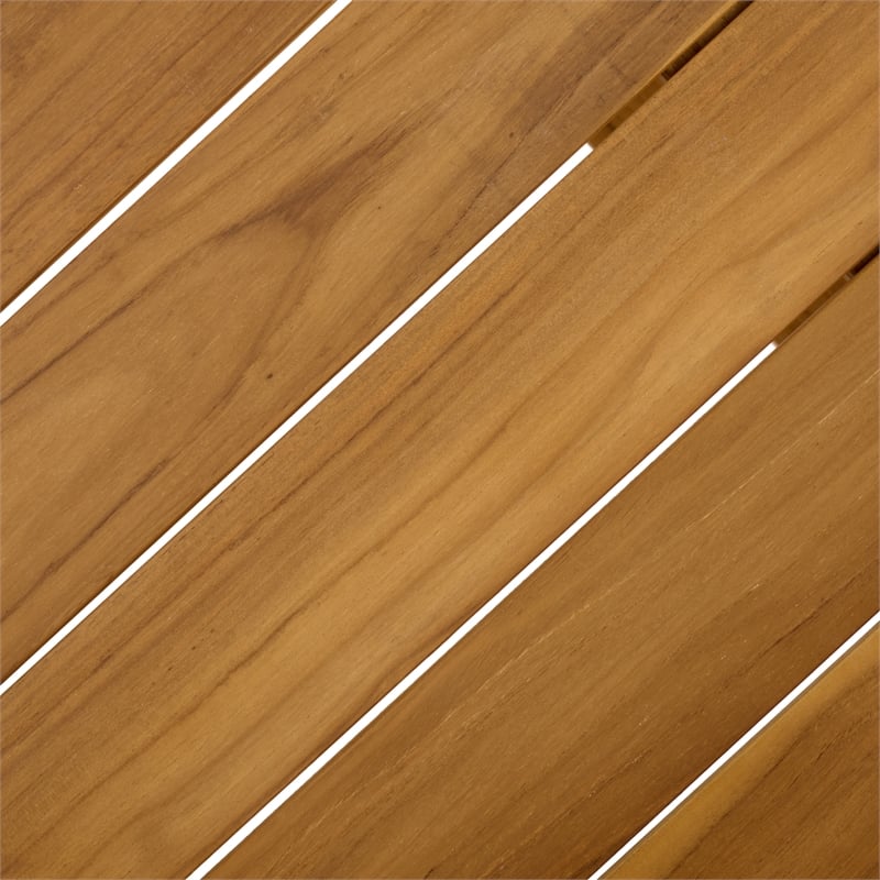 Safavieh Mayaguana Round Wood Dining Table in Natural