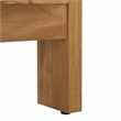 Safavieh Achilles Teak Wood Patio Chair  in White / Natural