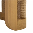 Safavieh Skipper Teak Wood Coffee Table in Natural