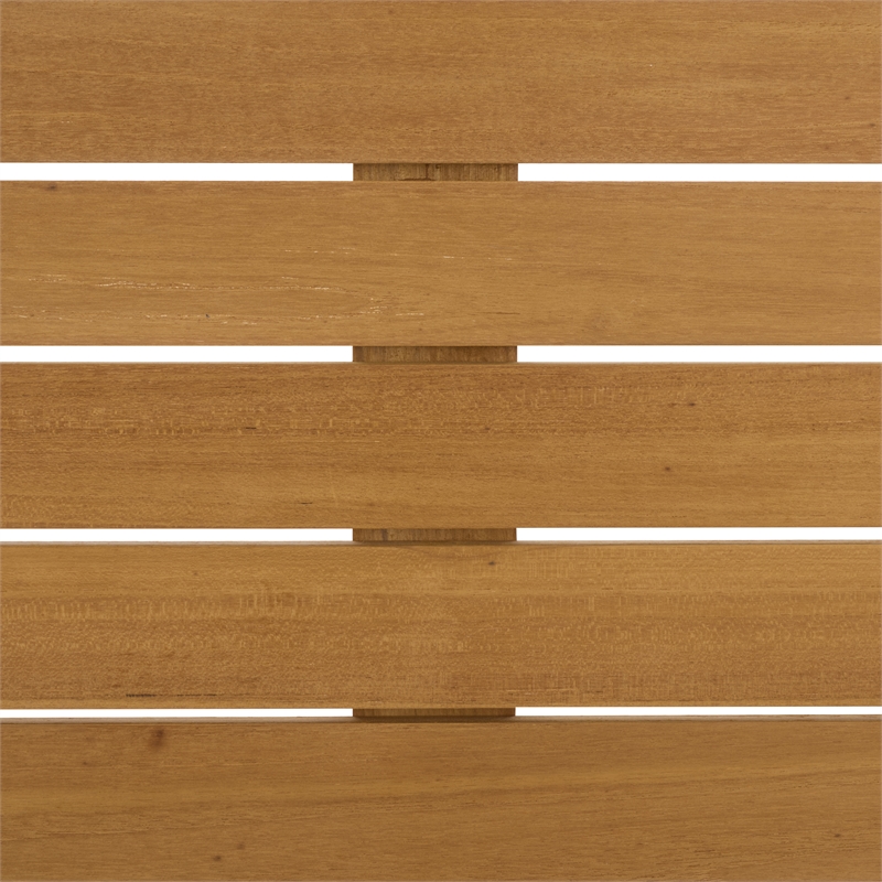 Safavieh Skipper Teak Wood Coffee Table in Natural