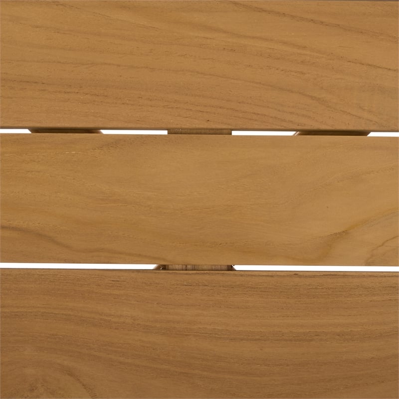 Safavieh Rogers Wood Outdoor Coffee Table in Natural
