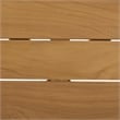 Safavieh Rogers Wood Outdoor Coffee Table in Natural