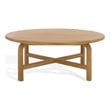 Safavieh Rogers Wood Outdoor Coffee Table in Natural