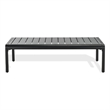 Safavieh Guam Aluminum Outdoor Coffee Table in Black