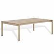 Safavieh Dorianna Aluminum Coffee Table in Sand