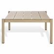 Safavieh Dorianna Aluminum Coffee Table in Sand