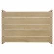 Safavieh Dorianna Aluminum Coffee Table in Sand