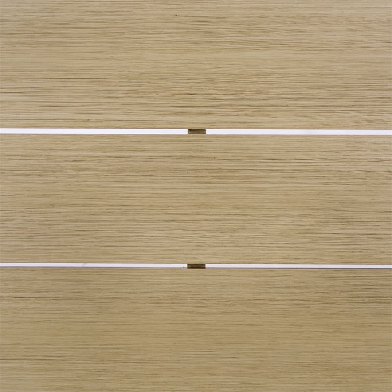 Safavieh Dorianna Aluminum Coffee Table in Sand