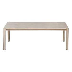 Safavieh Dorianna Aluminum Coffee Table in Sand