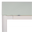 Safavieh Chryssa Aluminum and Wood Coffee Table in White