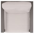 Safavieh Donaldo Aluminum Outdoor Chair in Dark Gray / Beige