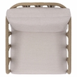 Safavieh Franklyn Rope and Aluminum Patio Chair in Tan / Beige
