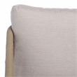 Safavieh Franklyn Rope and Aluminum Patio Chair in Tan / Beige